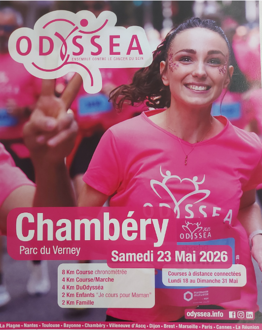 odyssea à CHAMBERY le samedi 23 mai 2026 Maurienne - Savoie